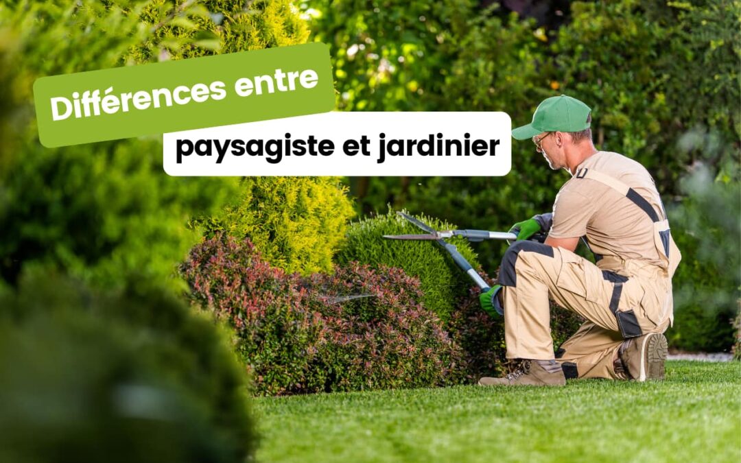 Quelle est la différence entre un paysagiste et un jardinier ?